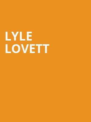 Lyle Lovett Poster