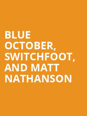 Blue October Switchfoot and Matt Nathanson, The Sound At Coachman Park, Clearwater