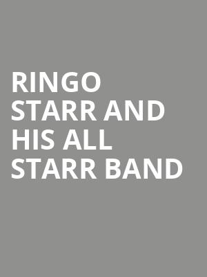 Ringo Starr And His All Starr Band, Ruth Eckerd Hall, Clearwater